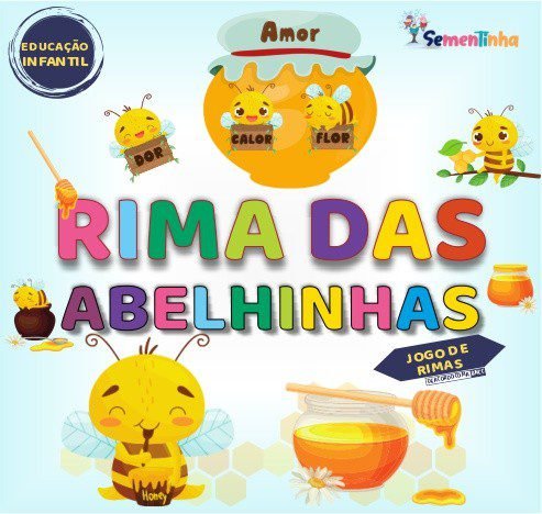 Jogo - Rima das Abelhinhas - Minha Bíblia Eu Vou Ler