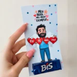 PDF Lembrancinha Dia dos Pais para Imprimir | Cartão BIS