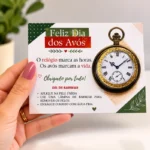 PDF - Lembrancinha Dia dos Avós para Imprimir | Cartão Creme de Barbear