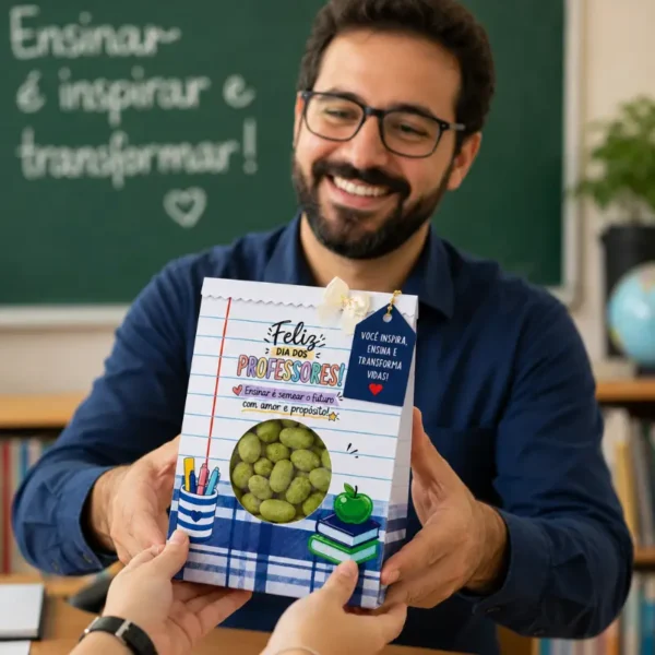 pdf Caixinha de papel para lembrancinha de professores